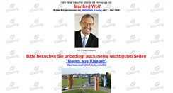 Desktop Screenshot of manfredwolf.de
